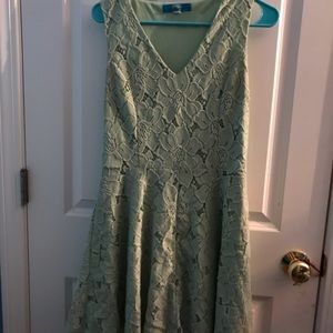 Green Lace Dress